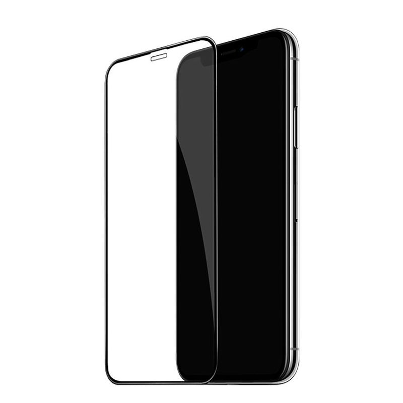 Купить Защитное стекло HOCO G1 Fast Attach 3D Tempered Glass Black для iPhone 11 Pro Max | XS Max по лучшей цене в Украине 🔔 ,  наш интернет - магазин гарантирует качество и быструю доставку вашего заказа 🚀