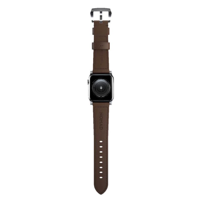 Купить Кожаный ремешок Nomad Classic Strap Brown для Apple Watch 44mm | 42mm Series SE | 6 | 5 | 4 | 3 | 2 | 1 по лучшей цене в Украине 🔔 ,  наш интернет - магазин гарантирует качество и быструю доставку вашего заказа 🚀